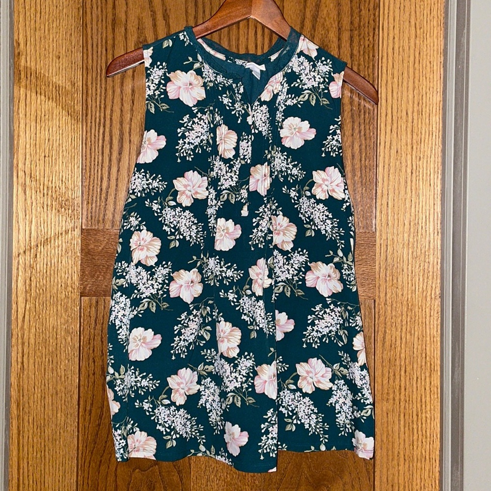 A New Day Floral Tank